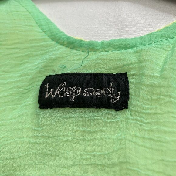 Wrapsody Boutique Women's‎ Maxi Dress Size L Lightweight Bright Breezy Barefoot - Picture 7 of 12